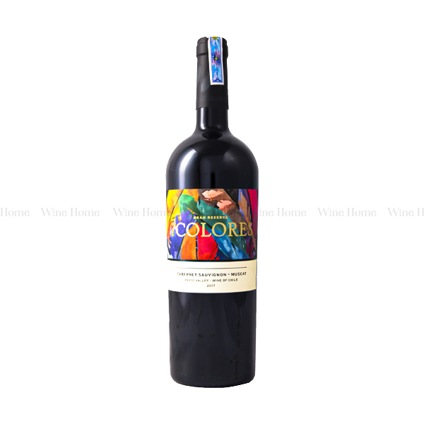 Rượu vang Chile 7Colores Cabernet Sauvignon Muscat Gran Reserva